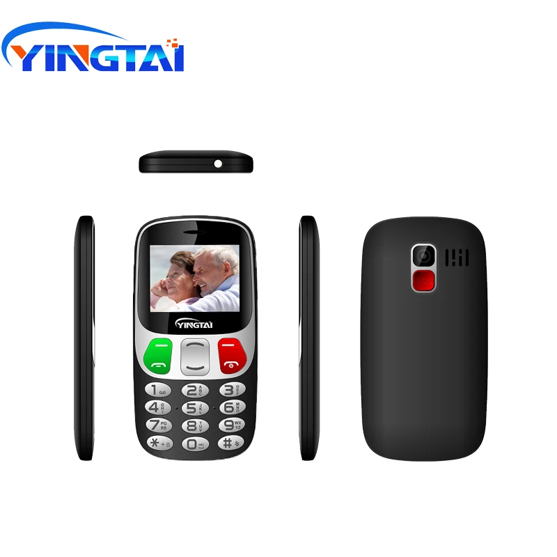 Сотовый телефон YINGTAI T47 новая модель 2G GSM мощный фонарь для пожилых людей большая