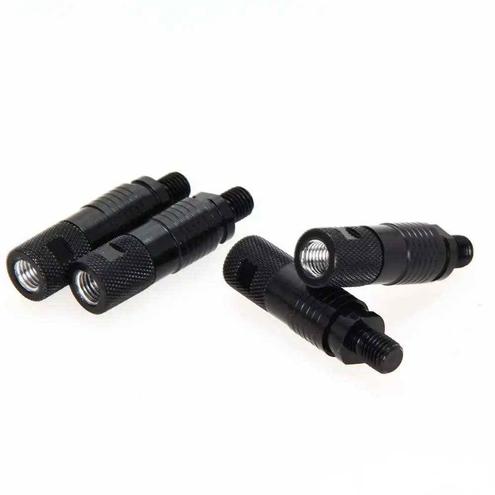 

4Pcs Aluminum Alloy Fishing Rod Quick Release Adapter Connector Carp Bite Alarm Rod Holder Connector Carp Fishing Accessories