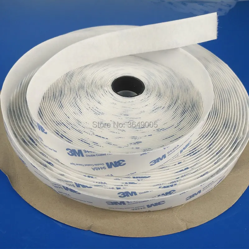 Magic Strip Tape White Back 3M 9448 Adhesive Hook And Loop Tapes,White