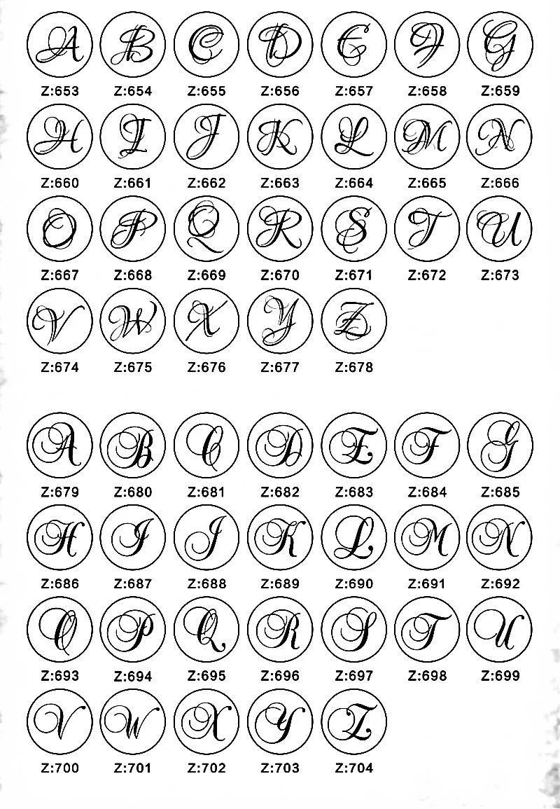 Letter stamp 1-15