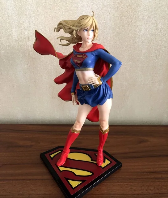 Special Price DC Comics Supergirl Action Figure Bishoujo Figure Super Girl Returns PVC Figure Toy Collectible Model Doll Gift Special Price DC Comics Supergirl Action Figure Bishoujo Figure Super Girl Returns PVC Figure Toy Collectible Model Doll Gift