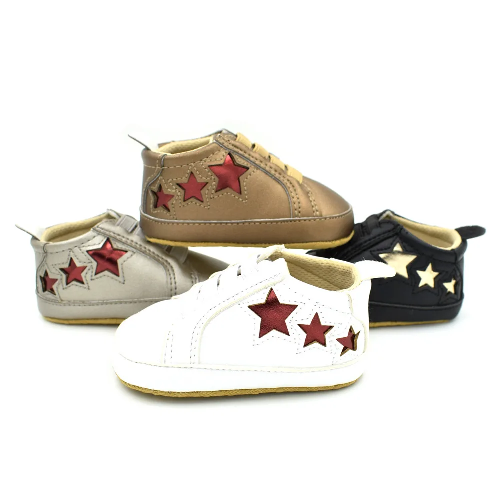 Детская обувь в виде звезд для маленьких мальчиков Повседневные детские мокасины горячая распродажа обуви малыша