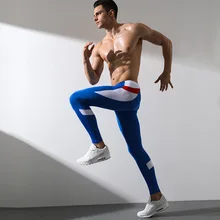 Fashion Mens Winter Slim Long Johns Light Warm Underwear Sexy Tights Mixed Color Autumn Long johns Pants
