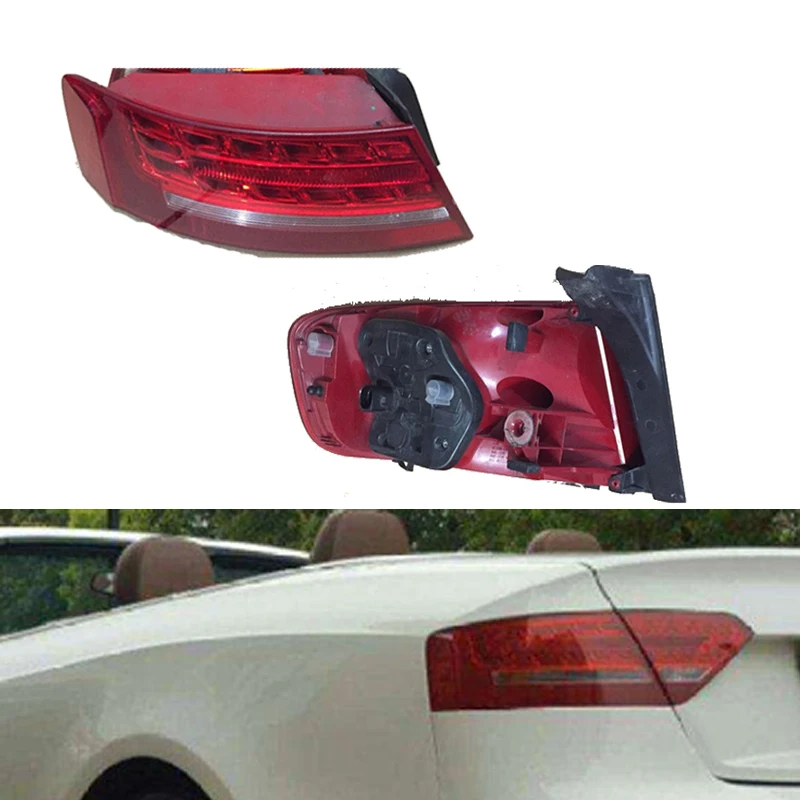

MZORANGE Outside Tail Light LED for Audi A5 C7 A4 A6L 2008- Tail Rear Light Brake Lamp Tail Lamp Assembly