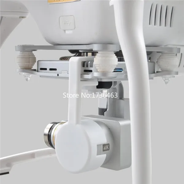 Camera Lens Cap White Protective Cover Case Gimbal For RC DJI Phantom 3 Drone Parts Accessories