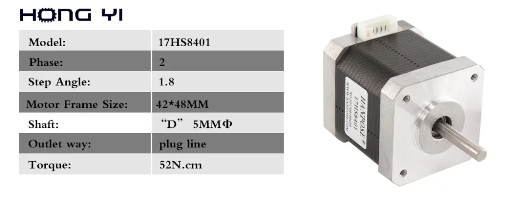 Nema17 шаговый двигатель для 3D принтер 4-свинец 48 мм/78Oz-in 1.8a Нема 17(Национальная ассоциация владельцев электротехнических предприятий) двигатель 42bygh 1.7A(17HS8401) Мотор с DuPont провода