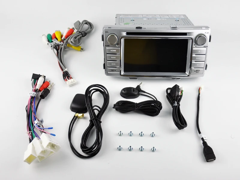 Clearance AVGOTOP Android 9 WINCE Bluetooth GPS Car Radio DVD Player For TOYOTA HILUX 2012 2G 16G MP3 MP4 Vehicle Multimedia 5