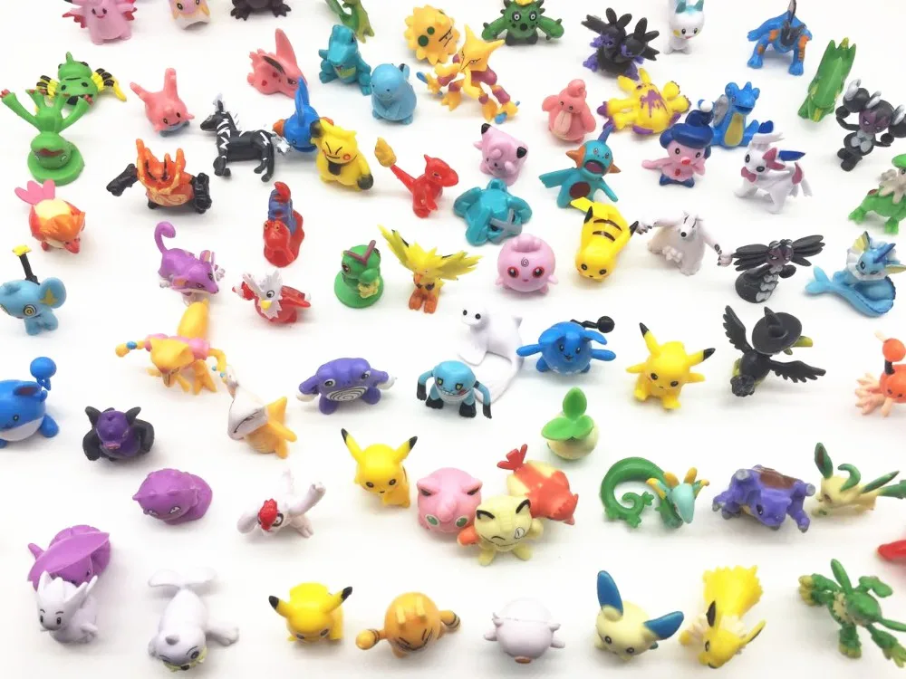 24 шт 144 стильные японские фигурки карманного монстра pokeball pikachu charizard Статуэтка figulas кукольная партия для детской вечеринки