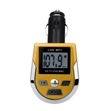 Mosunx MP3 плеер беспроводной FM передатчик модулятор Автомобильный комплект USB модулятор SD/MMC карты ЖК-пульт Прямая поставка