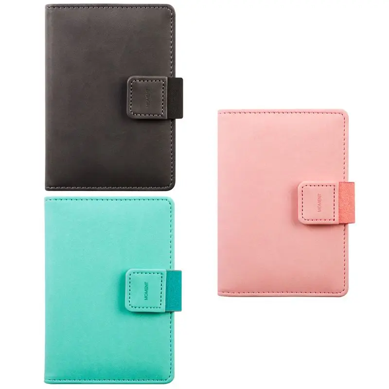 

Mini Diary Pocket Notebook A7 Magnetic Faux Leather Cover Paper Planner Notepad A7 Office School Notebook Notepad Stationery
