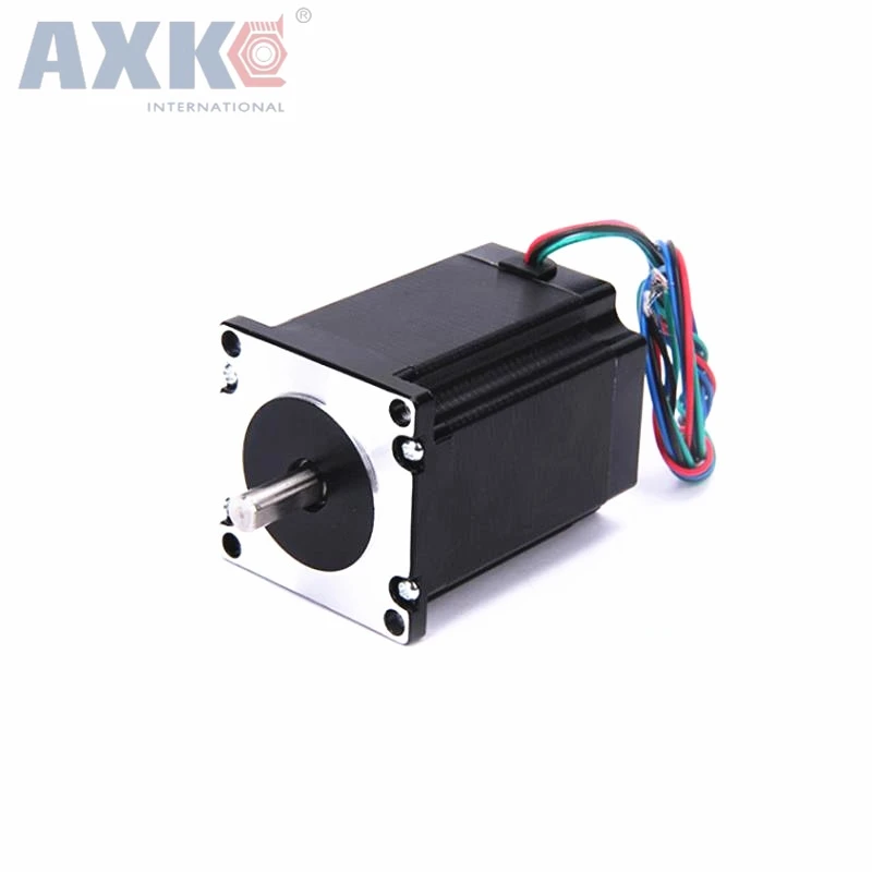 

AXK High torque 86 Stepper Motor 2 PHASE 4-lead Nema34 motor 86BYGH2401 96MM 6.0A 6.08N.M LOW NOISE motor for CNC XYZ
