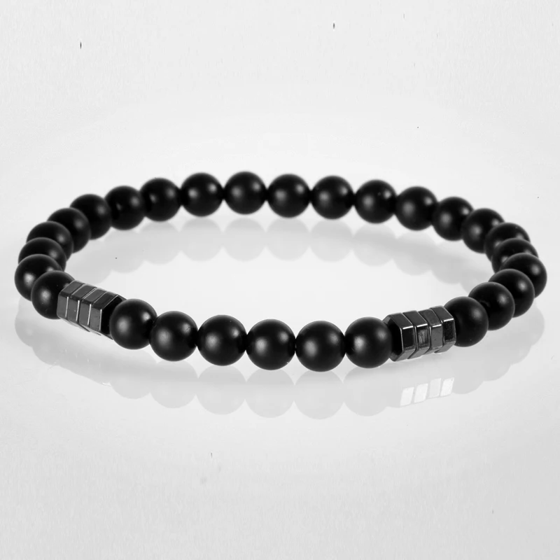 Mcllroy Charm Beaded Men Bracelet Fashion Simple Classic Natural Stone Beads Bracelets & Bangles For Women Men Jewelry pulsera