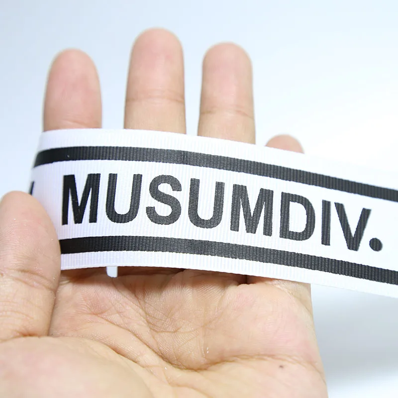 10 м MUSUMDIV печать ленты буквы тонкий пояс ручной работы одежды обувь украшения
