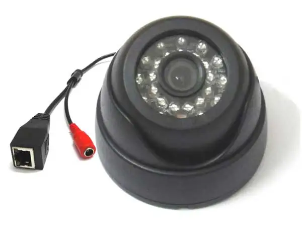 

HD 1080P 2mp CCTV Security IP Network Camera Dome Indoor IR Color 24Leds Surveillance system