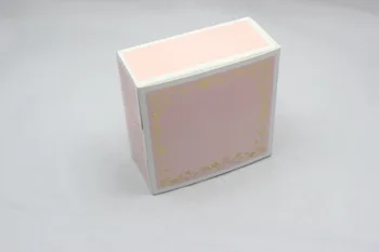 

11.5*11.5*5cm Retail Pink Cake Box Cupcake Gift Bakery Macaron Pastry Cookies Packaging Paper Boxes 100pcs/lot lin5023
