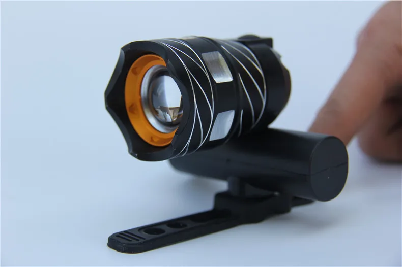 Clearance kava Bicycle Light Power Bank Waterproof USB Rechargeable Bike Light Side Warning Flashlight 700 Lumen 18650 2000mAh 5 Modes 8