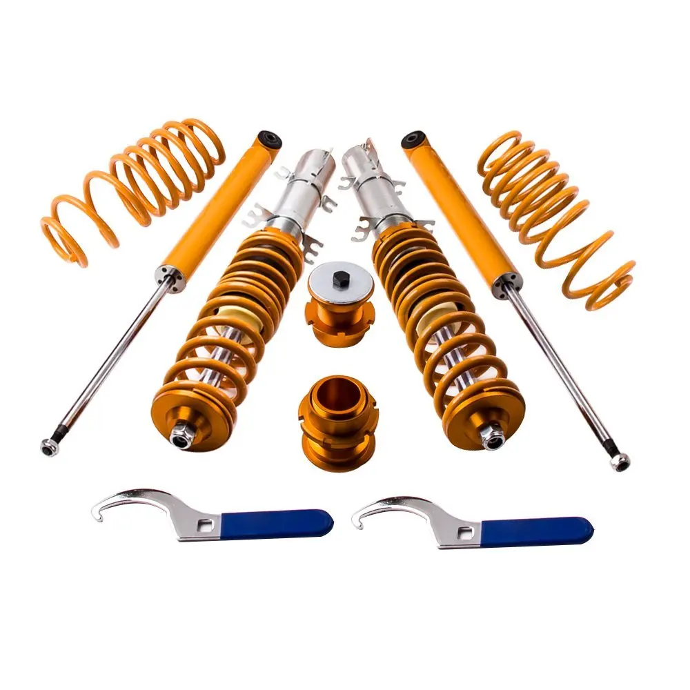Подвеска Coilover комплект стойки для VW GOLF MK4 амортизатор понижающий уличные