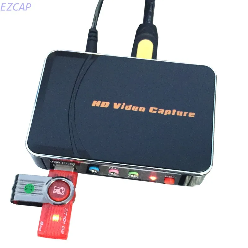 Новинка 2017 г. карта захвата аудио и видео hd захват HDMI с входа HDMI/YPbPr на выход USB флэш