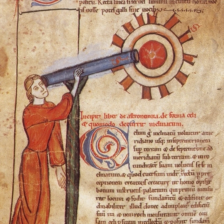 Astronomical Observation  14th Century Poster Print by Science Source (18 x 24)
