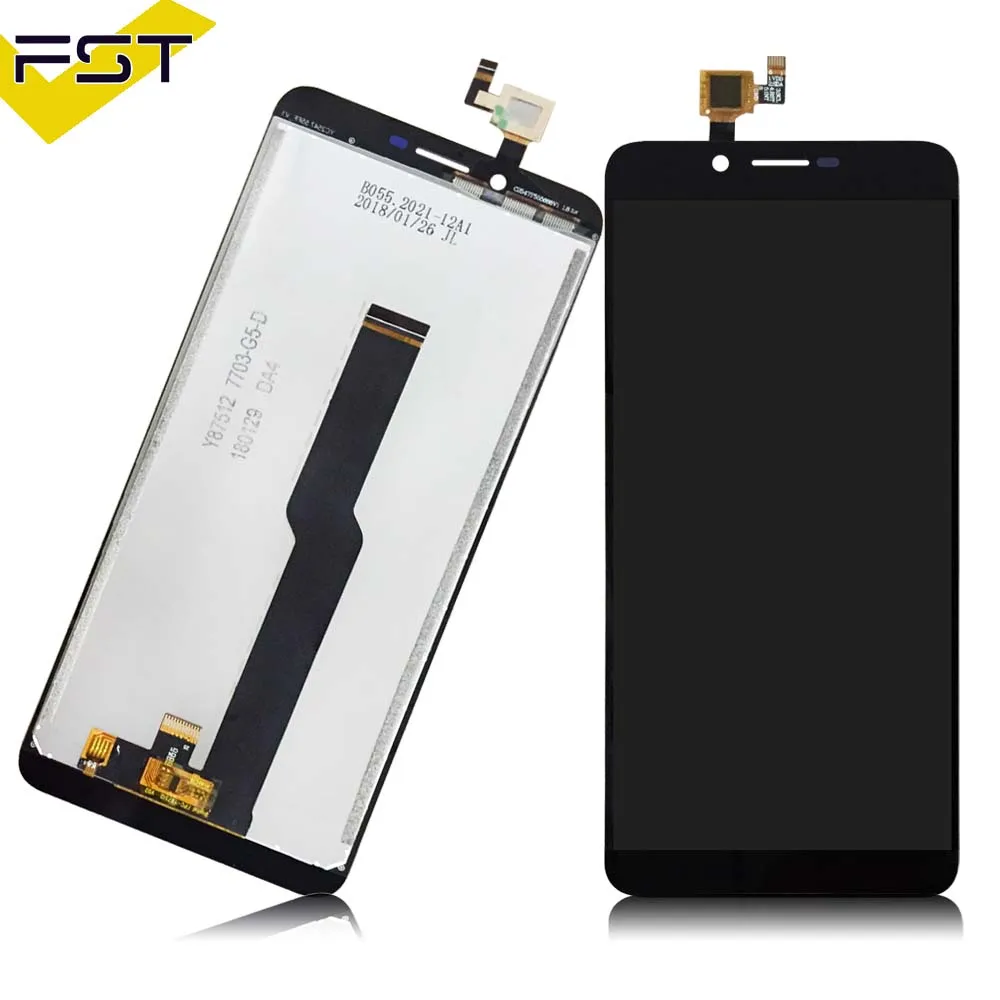 Cheap For Doogee X60 X60L LCD Display+Touch Screen Assembly Repair Part 5.5 inch Phone Accessories For Doogee X60L Cellphone Part