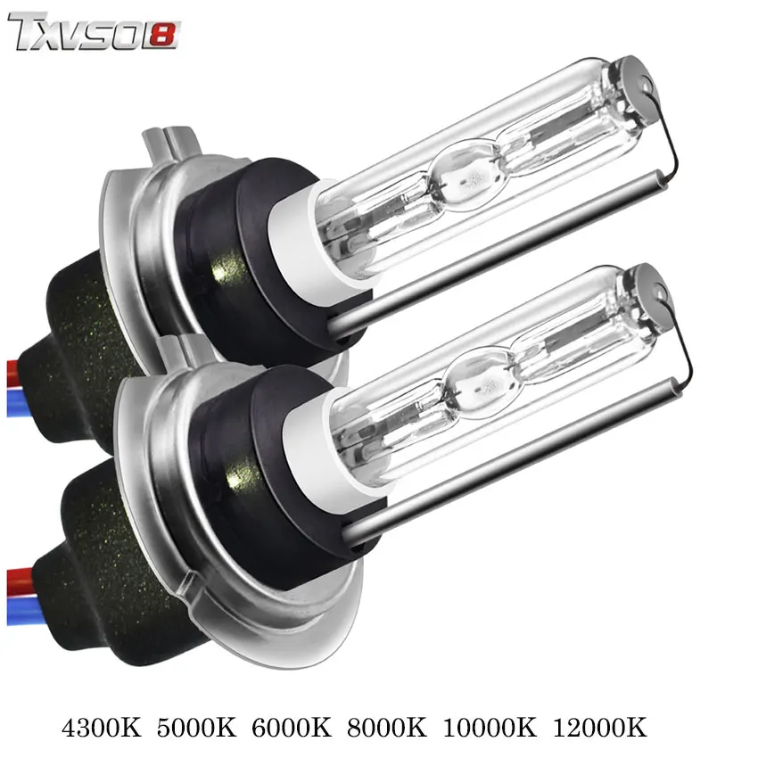 TXVSO8 5 Pairs kit Xenon H7 HID Bulb Car Headlight bombilla 4300K 5000K 6000K 8000K 12V