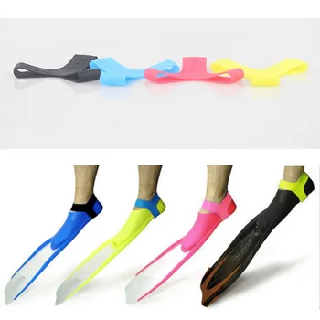 

2pcs Ankle Fixed Ring Fixing Belt Flippers Buckle Diving Swimming Equipment Pure Silicone No Harm To Skin Diving Accessories 1