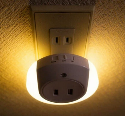 Luzes da Noite e dual usb carregador placa Geração de Energia : Mudar