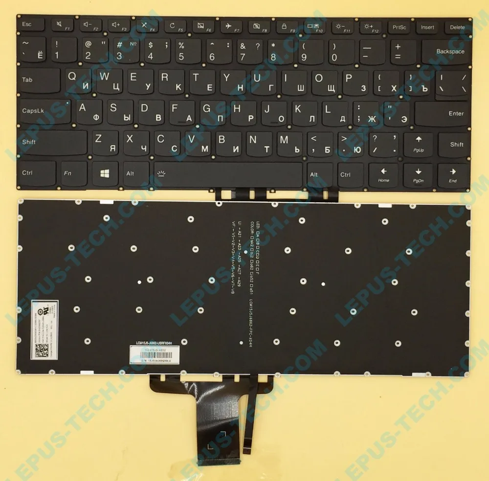 Оригинальная Русская клавиатура для LENOVO IdeaPad 110-14 110-14ibr 110-14isk 310-14 310S-14 510-14 510S-14 с