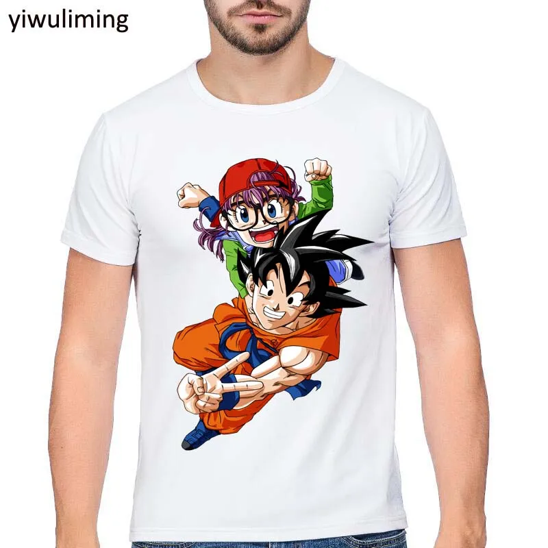Новые футболки Жемчуг дракона Футболки Супер Саян Фигурки из игры Dragon Ball Dbz (сын