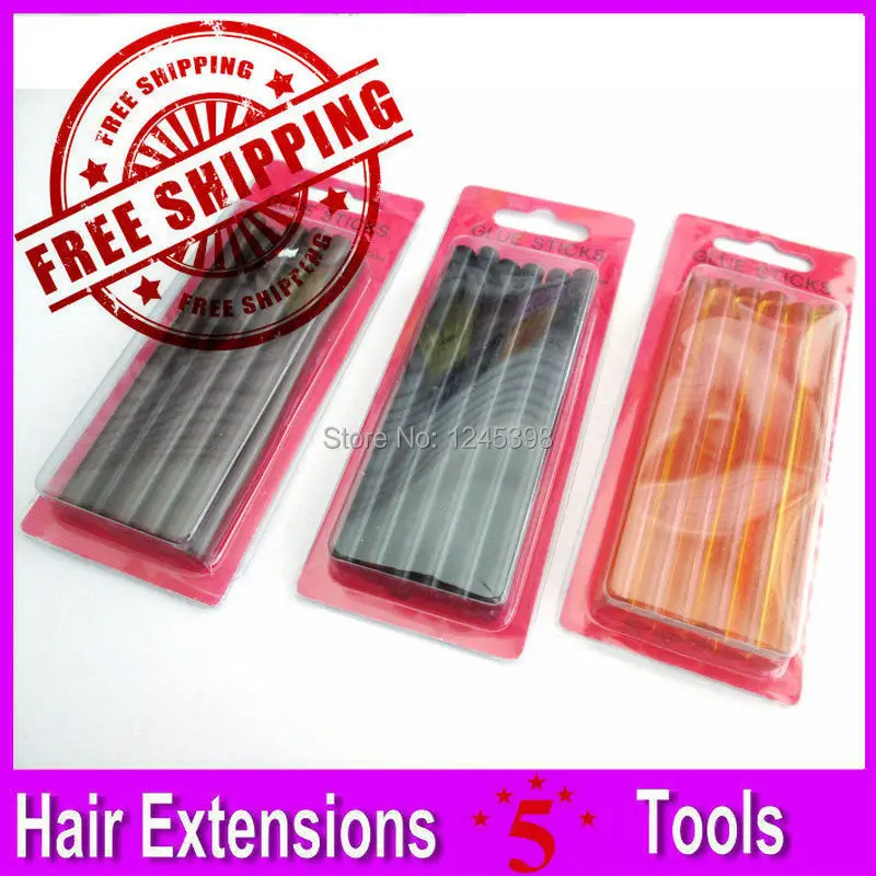 10X0.7cm Hot Melt Hair Extensions Keratin Fusion Glue Sticks for Keratin Hair Extensions 10X0.7cm Hot Melt Hair Extensions Keratin Fusion Glue Sticks for Keratin Hair Extensions