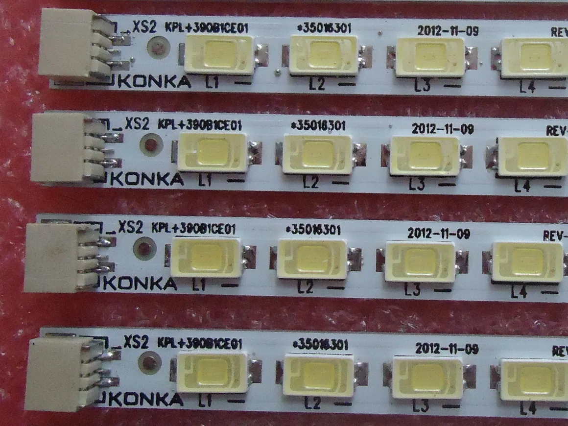 2 шт./лот для Konka LED40F2200NE ЖК ТВ ПОДСВЕТКА полоса 35016301 KPL 390B1CE01 1 шт. = 52 светодиода 434 мм