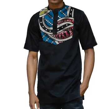 

Men's African Print Shirts Dashiki Top Blouse Long Sleeve Shirts Soft Tops Fashion Casual Loose Africa Clothes