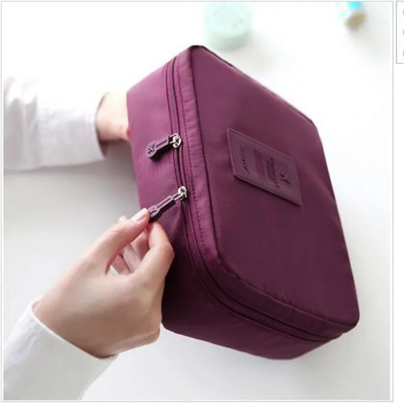 

22 Colors Cosmetic Bag Makeup Bag Women Travel Organizer Portable Storage Cosmetics Necessaries Make Up Case Beauty Toiletry Bag