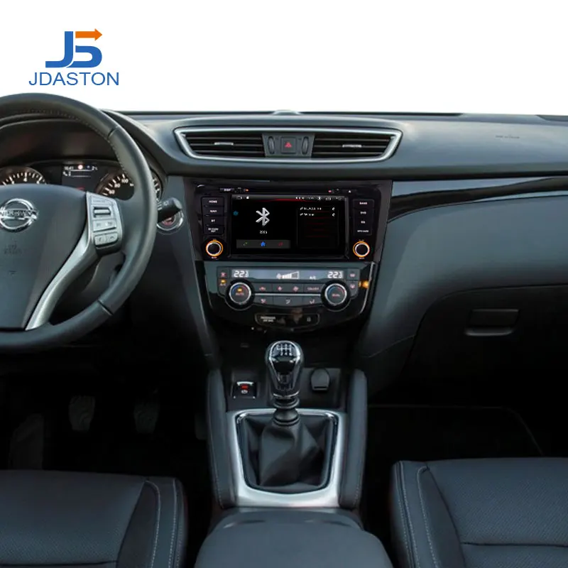 Автомобильный DVD плеер JDASTON Android 10 0 для Nissan qashqai X Trail 2014 2018 мультимедиа GPS навигация