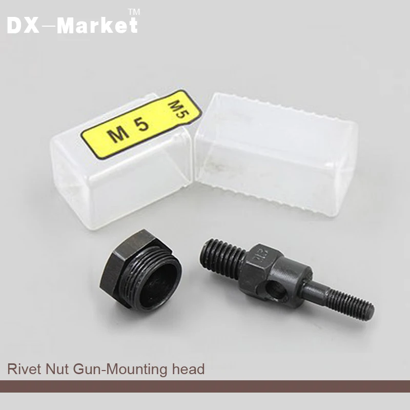Rivet Nut Gun riveting tool , high strength tools with wrench and mounting head M3 M4 M5 M6 M8 M10 M12 6