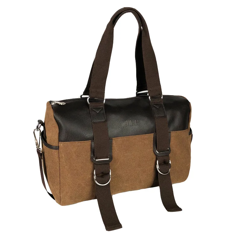 Wellvo Повседневная парусиновая сумка для путешествий, Мужская большая Лоскутная спортивная сумка, модная сумка через плечо, сумки для путешествий, сумки для багажа, bolsa XA134WC