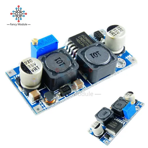 

1Pcs DC-DC Auto Boost Buck step Up down Converter Module Solar Voltage LM2577