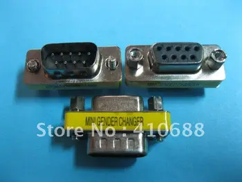 

D-sub 9 pin Male to Female Connector 80 Pcs Per Lot Hot Sale High Quality