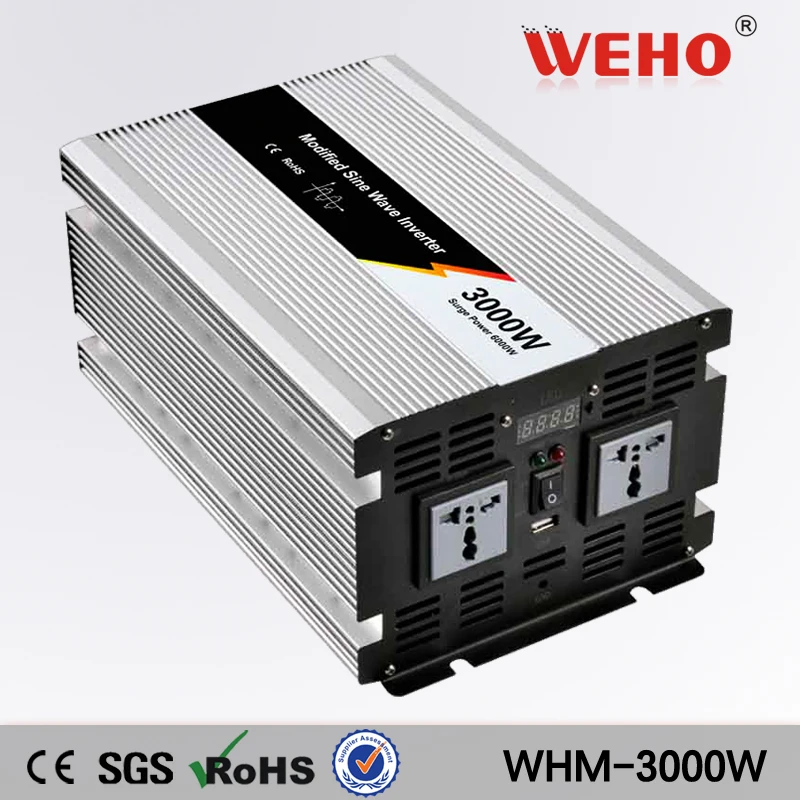 

(WHM-3000-122)3000w 12vdc to ac 220v modified sine wave power inverter