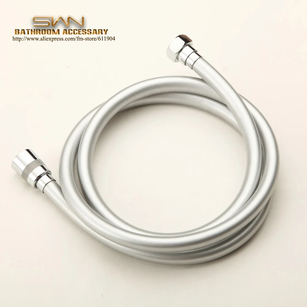 58" 1.5M Long High Quality PVC Flexible Shower Hose Bathroom Pipe