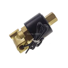 AC110V для воды воздуха газа топливного нормальный открытый Электрический электромагнитный клапан 1/" BSPP