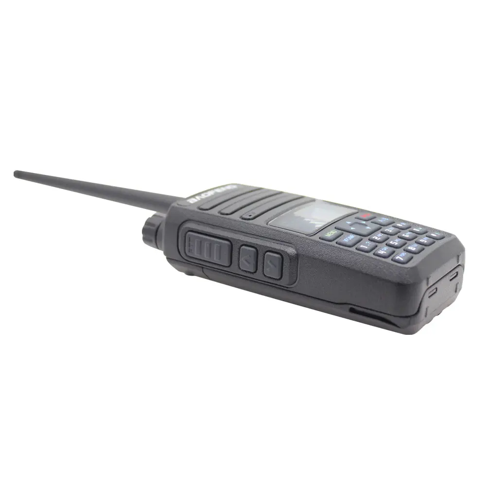 Двухдиапазонная UHF VHF BF-H6 Baofeng 136-174MHz 400-520MHz Tri-power 2 w/5 w/10 w power walkie talkie 10 км длинный говорящий диапазон