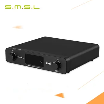 

SMSL A6 AK4452 50Wx2 DSD512 Digital Decoder HIFI Audio Power Amplifier OPTIC/Coaxial/XMOS/USB DAC 384KHZ/32Bit ICE Power 50ASX2