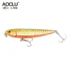 AOCLU wobblers Super qualité 5 couleurs 60mm 105mm crayon dur appât Popper bâton leurres de pêche basse eau salée fraîche 10 # VMC crochets ► Photo 1/6