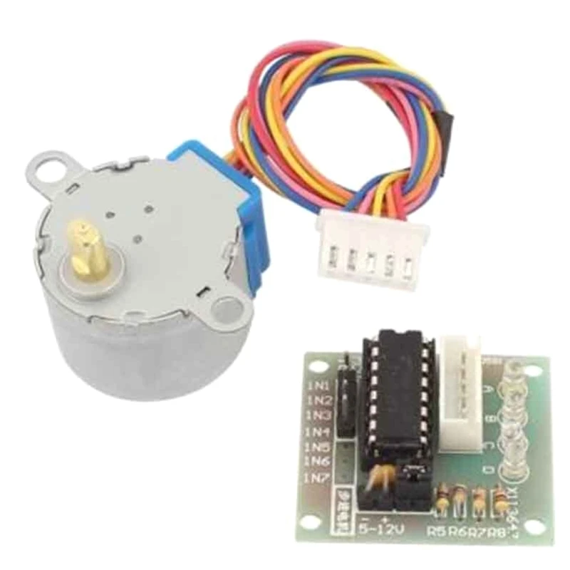 5V шаговый двигатель 28BYJ 48 с приводом тест Модуль платы ULN2003 подходит для Arduino