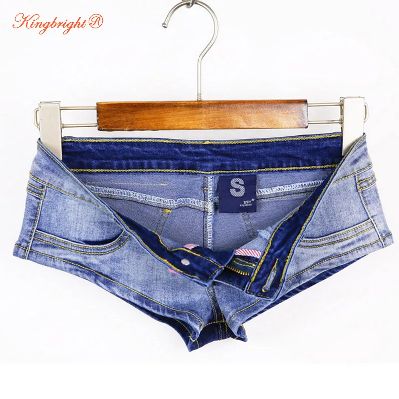 2017 New Summer Style Women Denim Shorts DS Pole Dance Mini