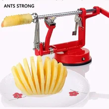 ANTS STRONG 3 in 1 font b apple b font peeler fruit peeler slicing machine stainless