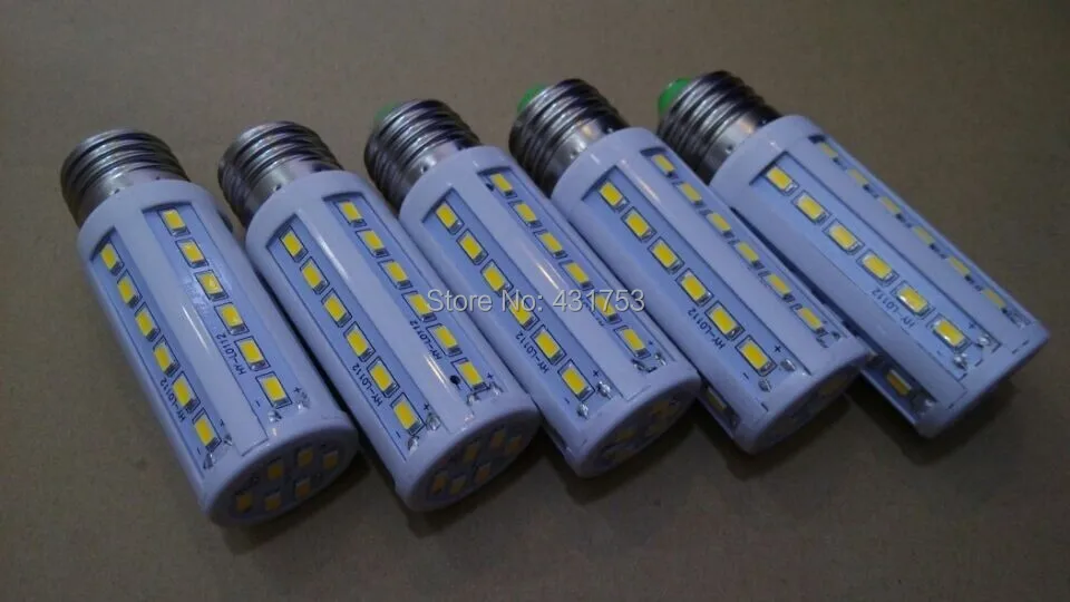 5 шт./лот затемнение 12 Вт 110В/220В LED Кукуруза свет E27 E14 B22 Светодиодные лампы 42 led