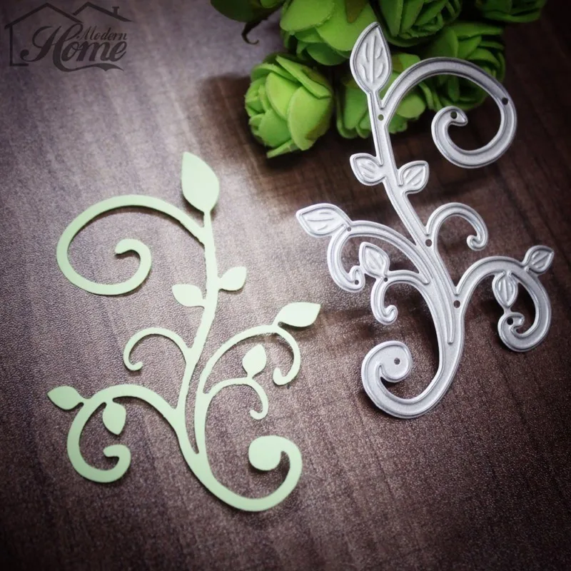

Metal Steel Bud Sprout Die Cutting Dies Stencil For DIY Scrapbooking Album Decorative Embossing Template Folder Suit