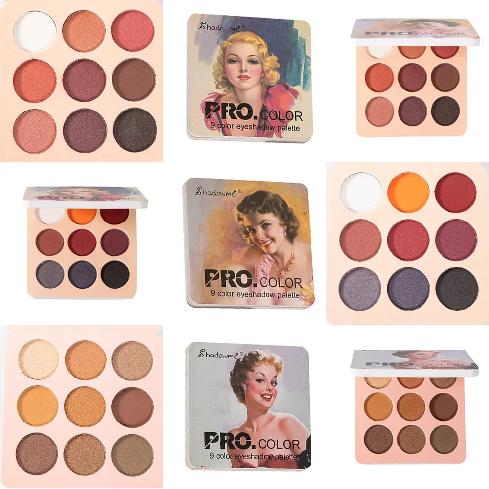 

Matte Shimmer Eyeshadow Palette Professional Eye Shadow Powder Pigment Waterproof Matte Glitter Eyeshadow Cosmetics Makeup Tool